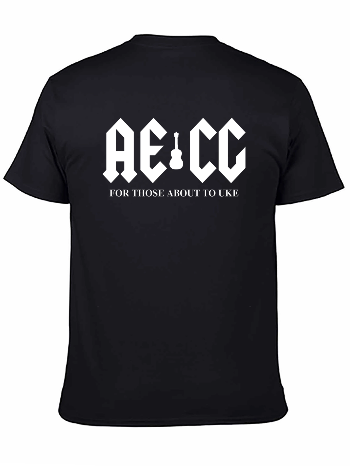 AE:CC Ukulele T-Shirt - Rock Inspired Design