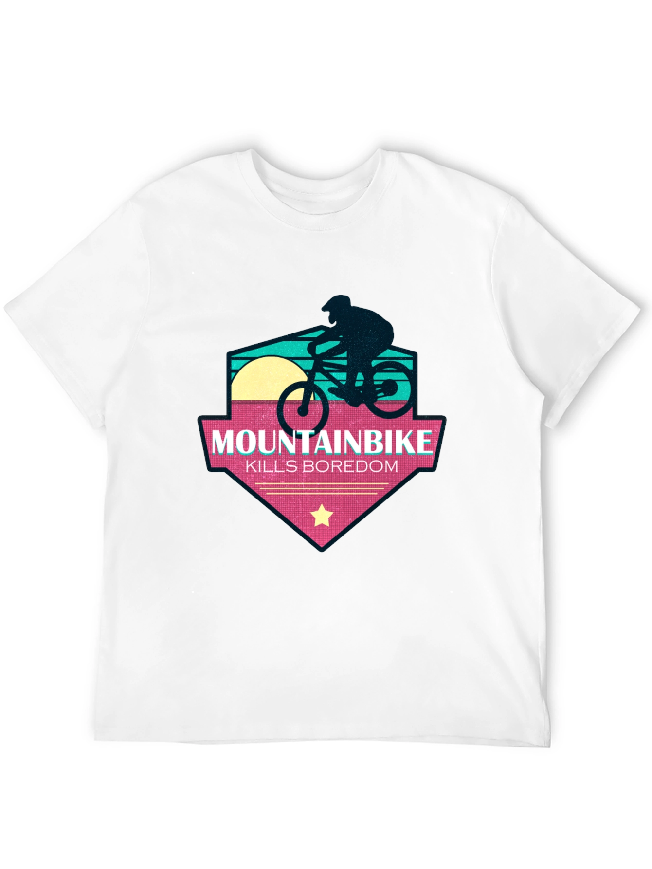 Mountainbike Kills Boredom T-Shirt - Adventure Time!