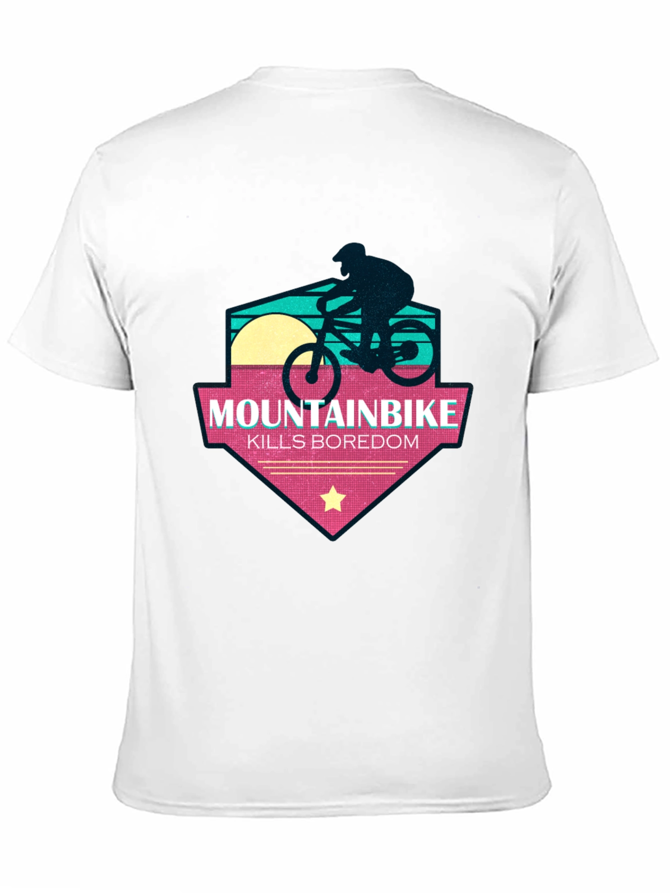 Mountainbike Kills Boredom T-Shirt - Adventure Time!
