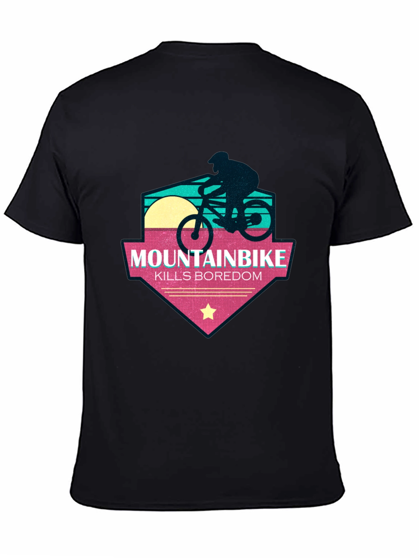 Mountainbike Kills Boredom T-Shirt - Adventure Time!