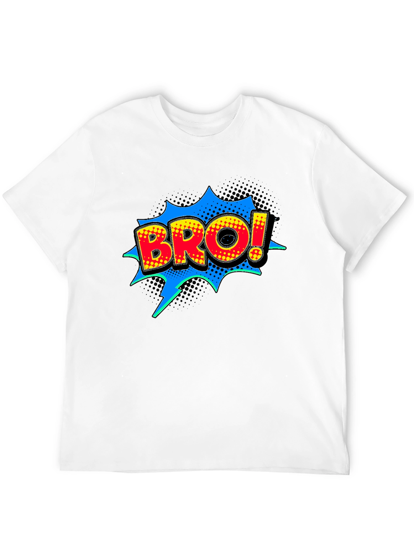 BRO! Comic Style T-Shirt - Pop Art