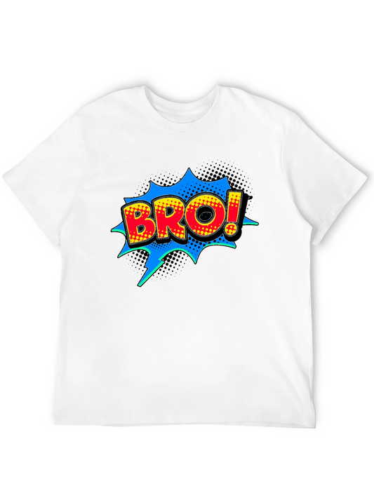 BRO! Comic Style T-Shirt - Pop Art
