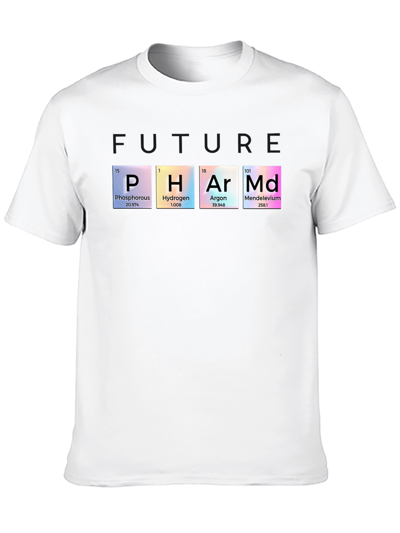 PHARM Future T-Shirt - Science Periodic Table Element Tee