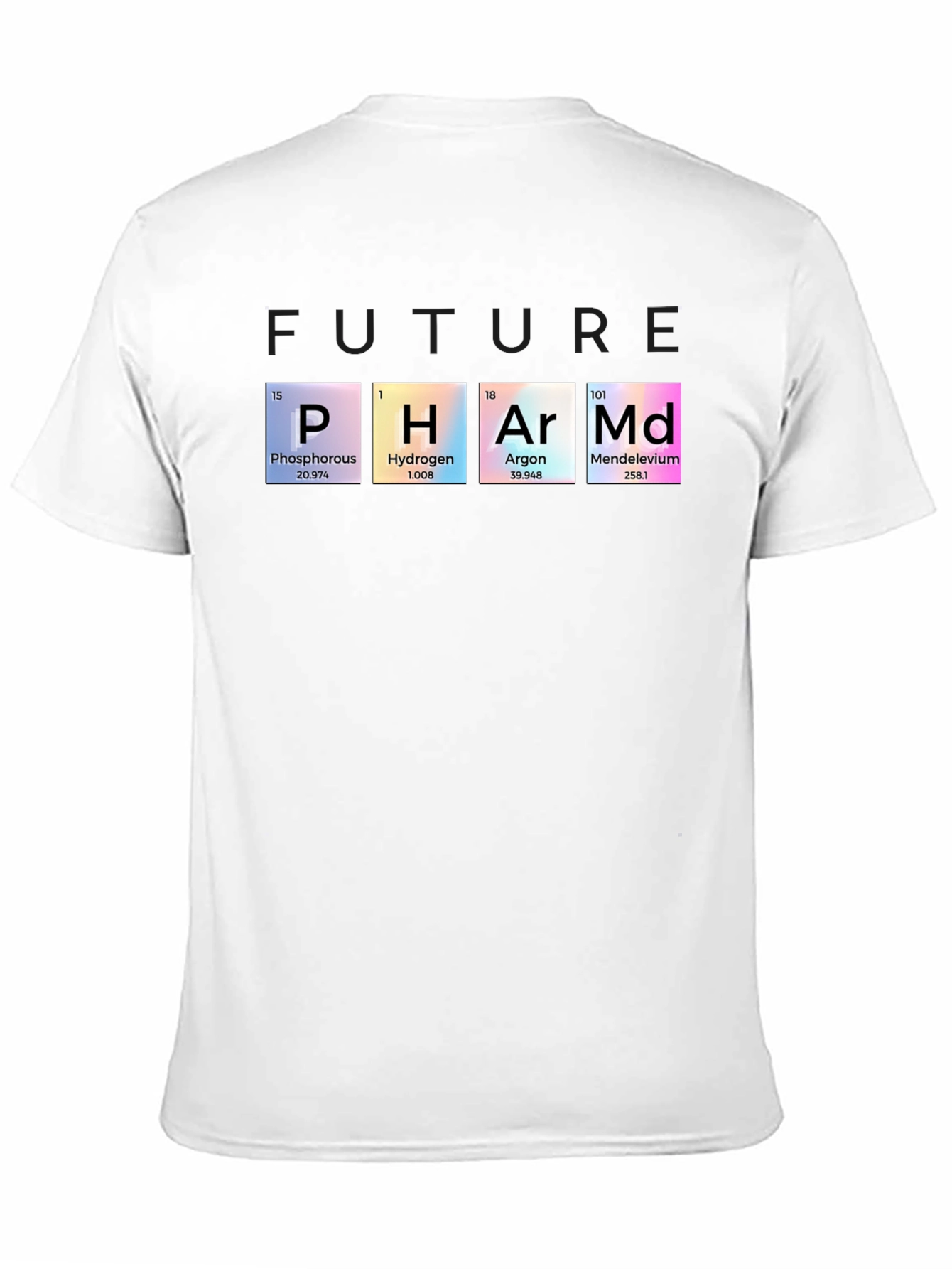 PHARM Future T-Shirt - Science Periodic Table Element Tee
