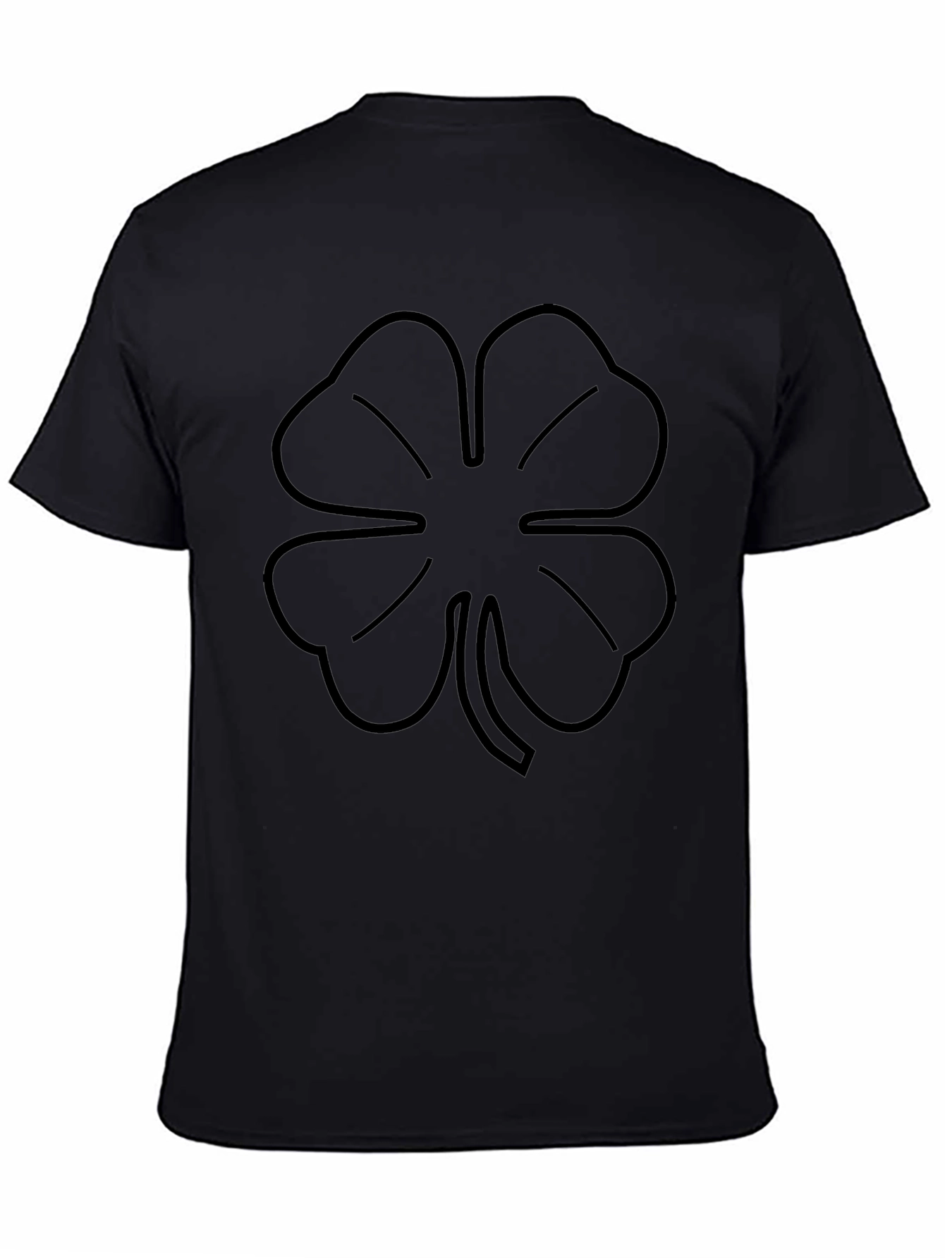 Black Clover T-Shirt - Four Leaf Design
