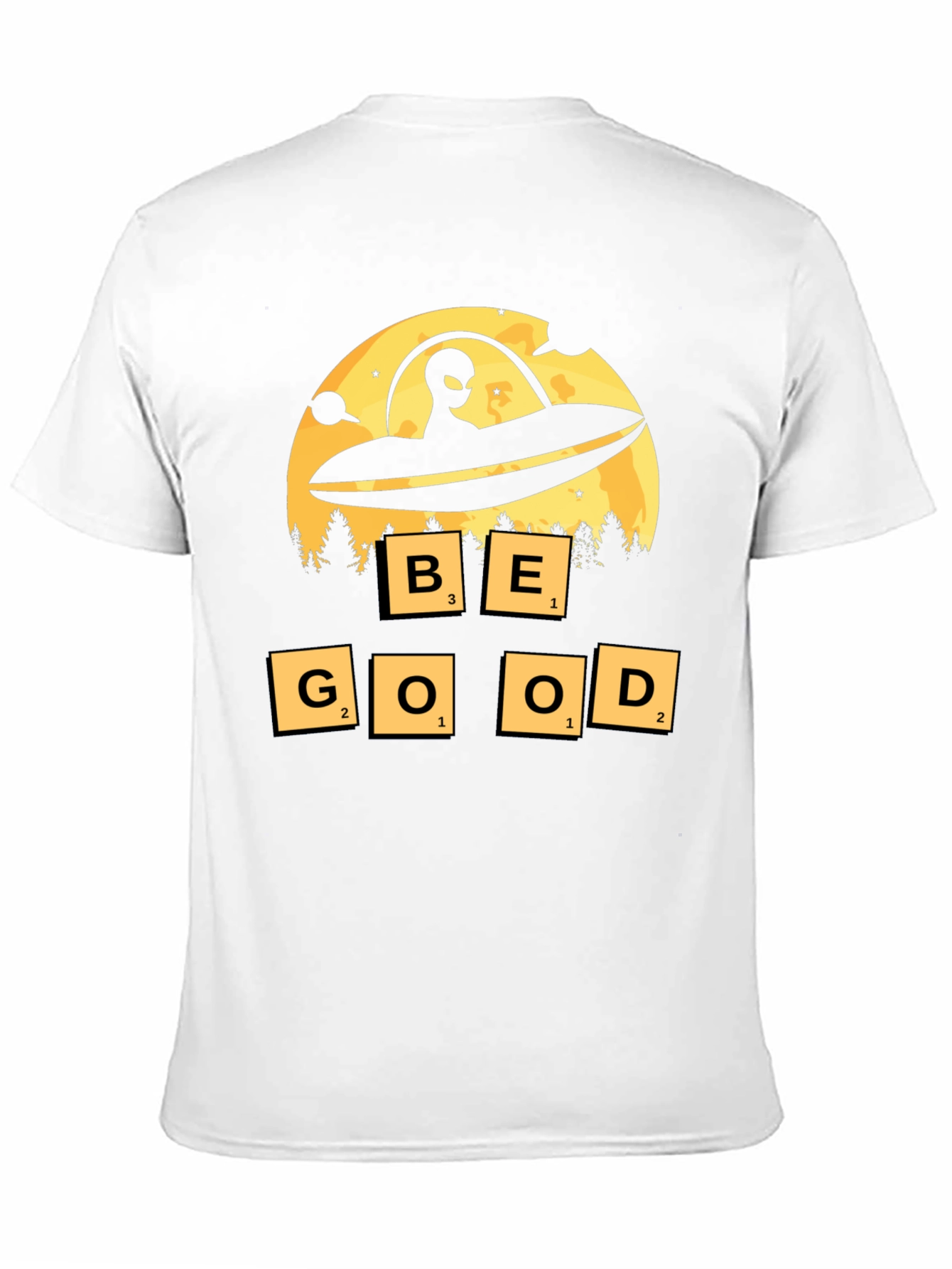 Be Good Alien UFO Graphic Tee
