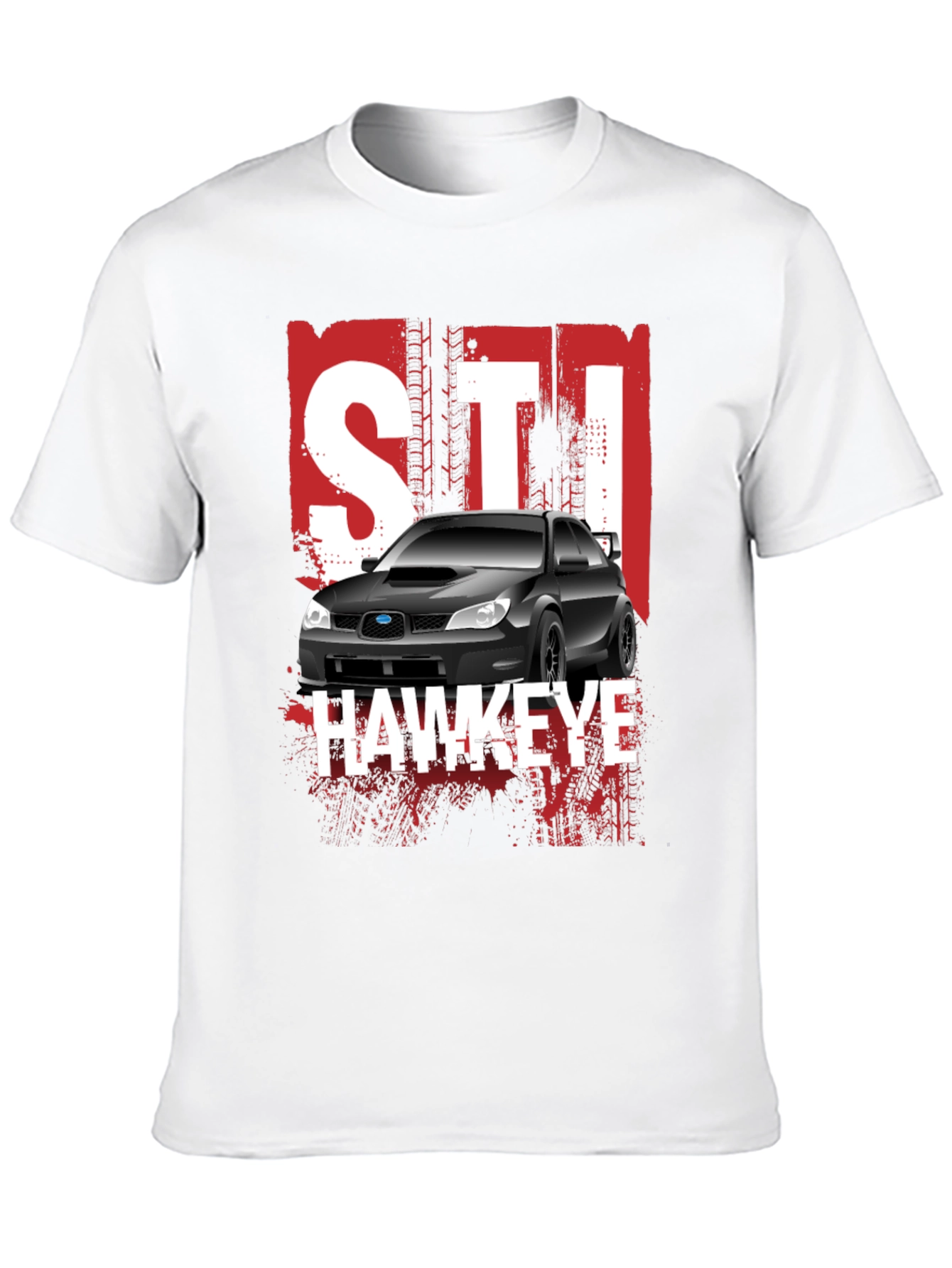 Hawkeye STI Car Graphic T-Shirt