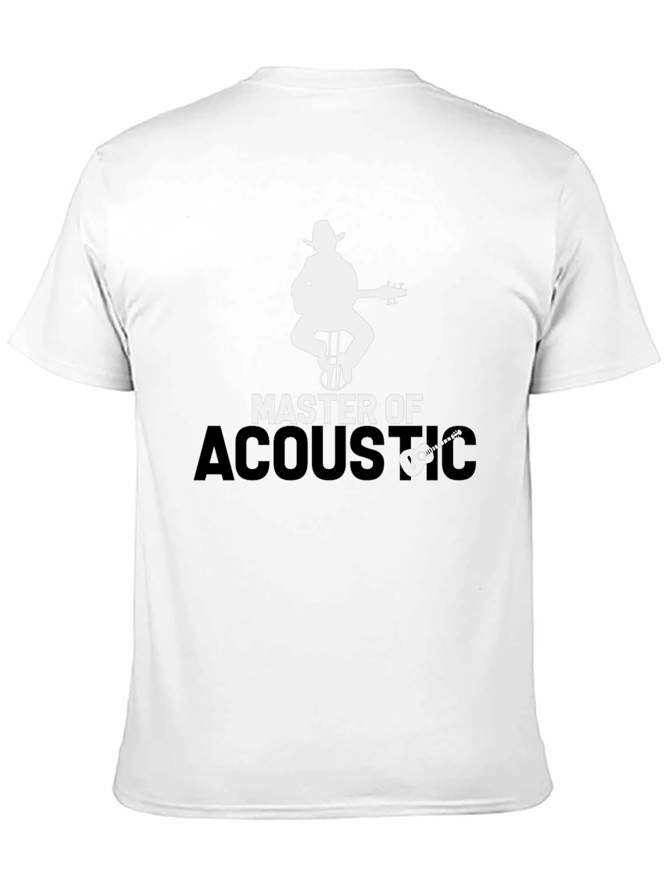Master of Acoustic Music Graphic T-Shirt