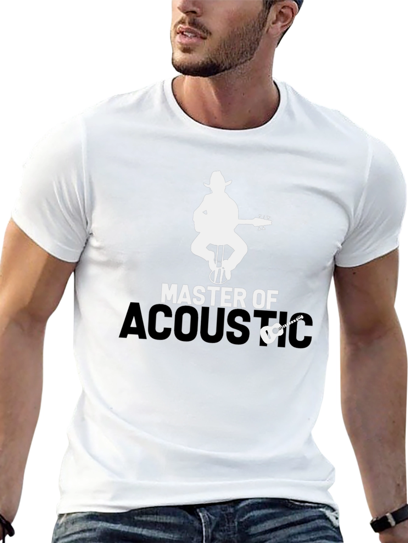 Master of Acoustic Music Graphic T-Shirt