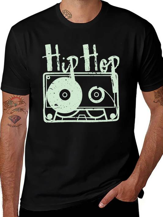 Hip Hop Cassette Tape Graphic Tee