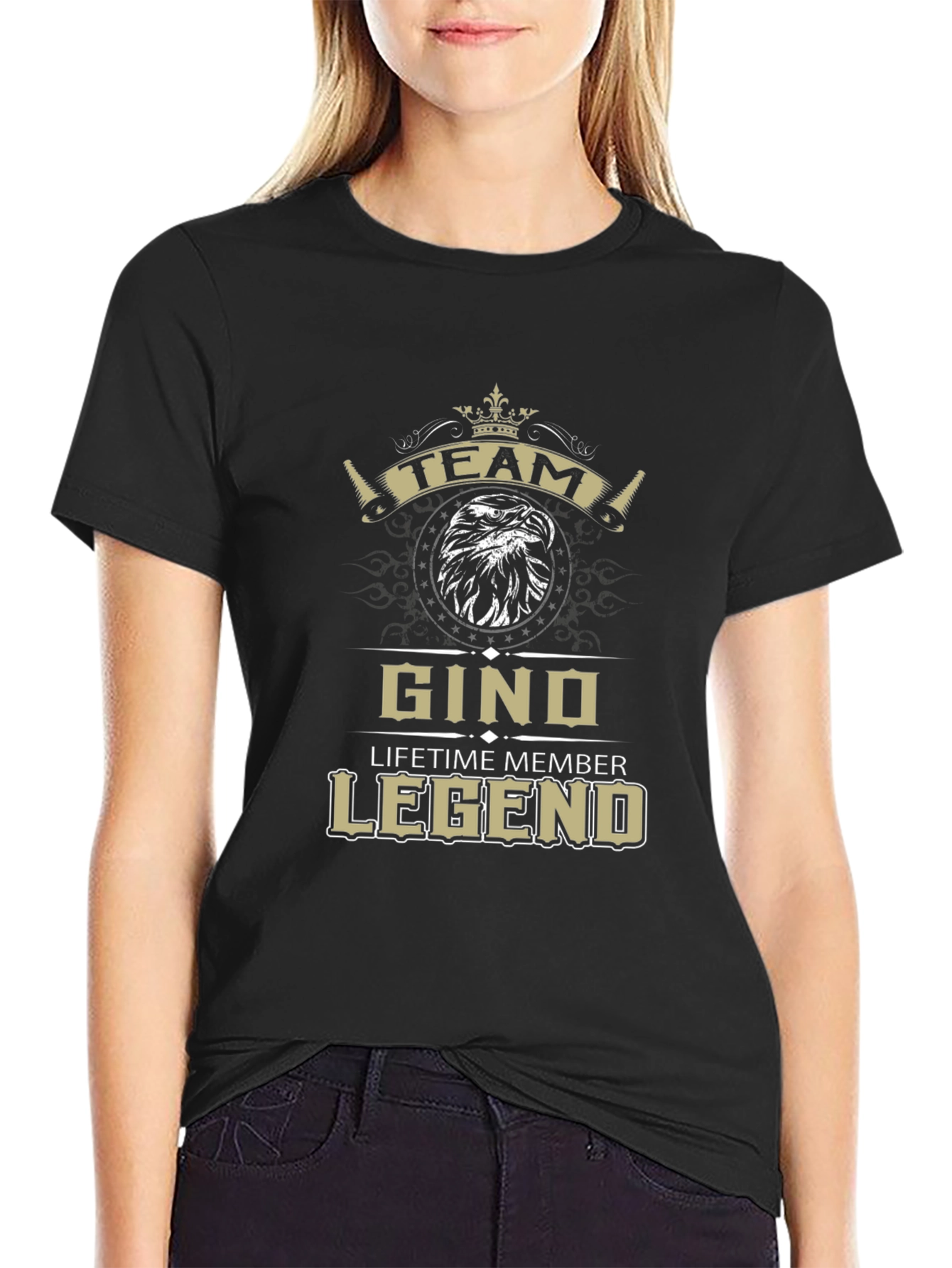 Team Gino Legend Tee - Lifetime Member Graphic T-Shirt