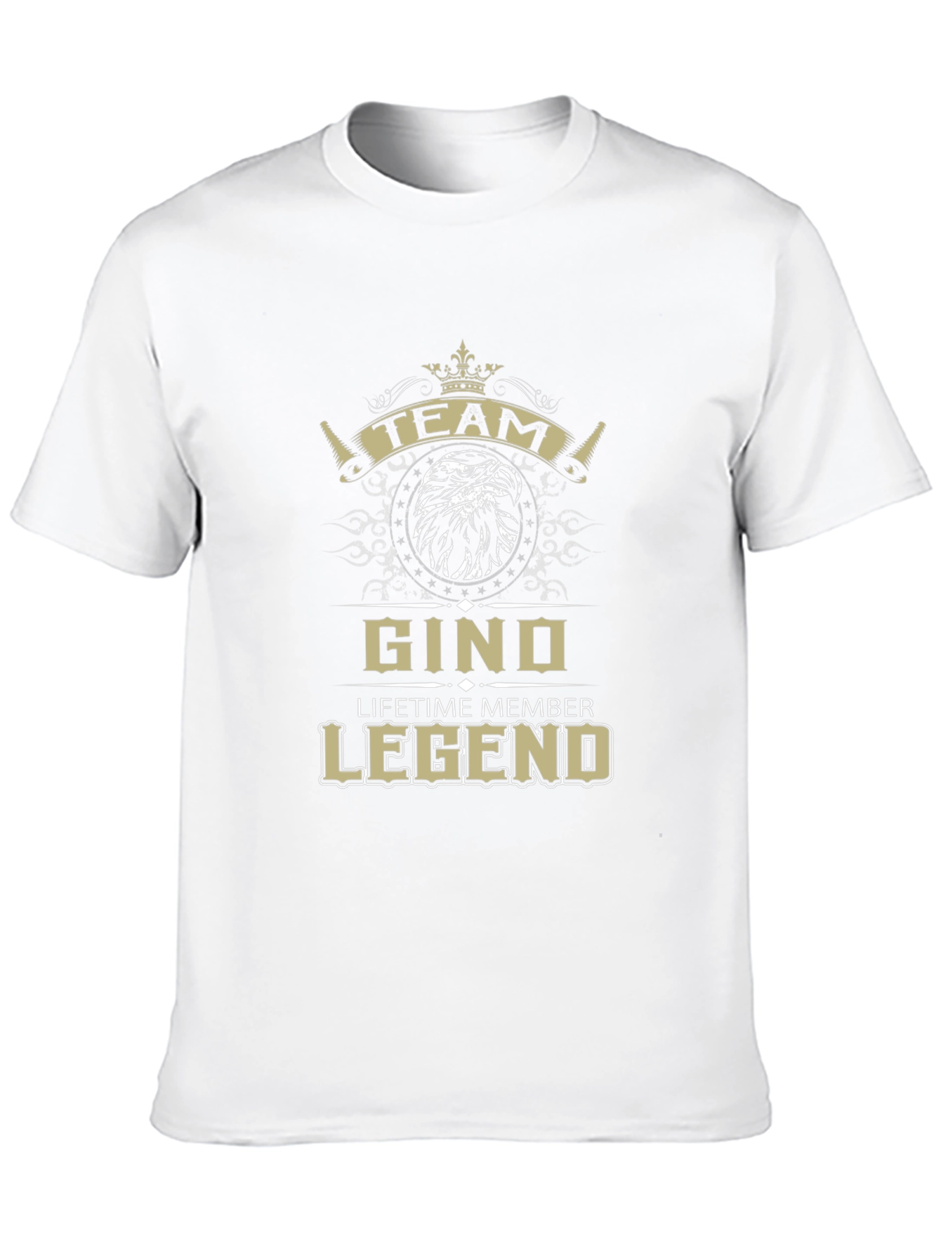 Team Gino Legend Tee - Lifetime Member Graphic T-Shirt