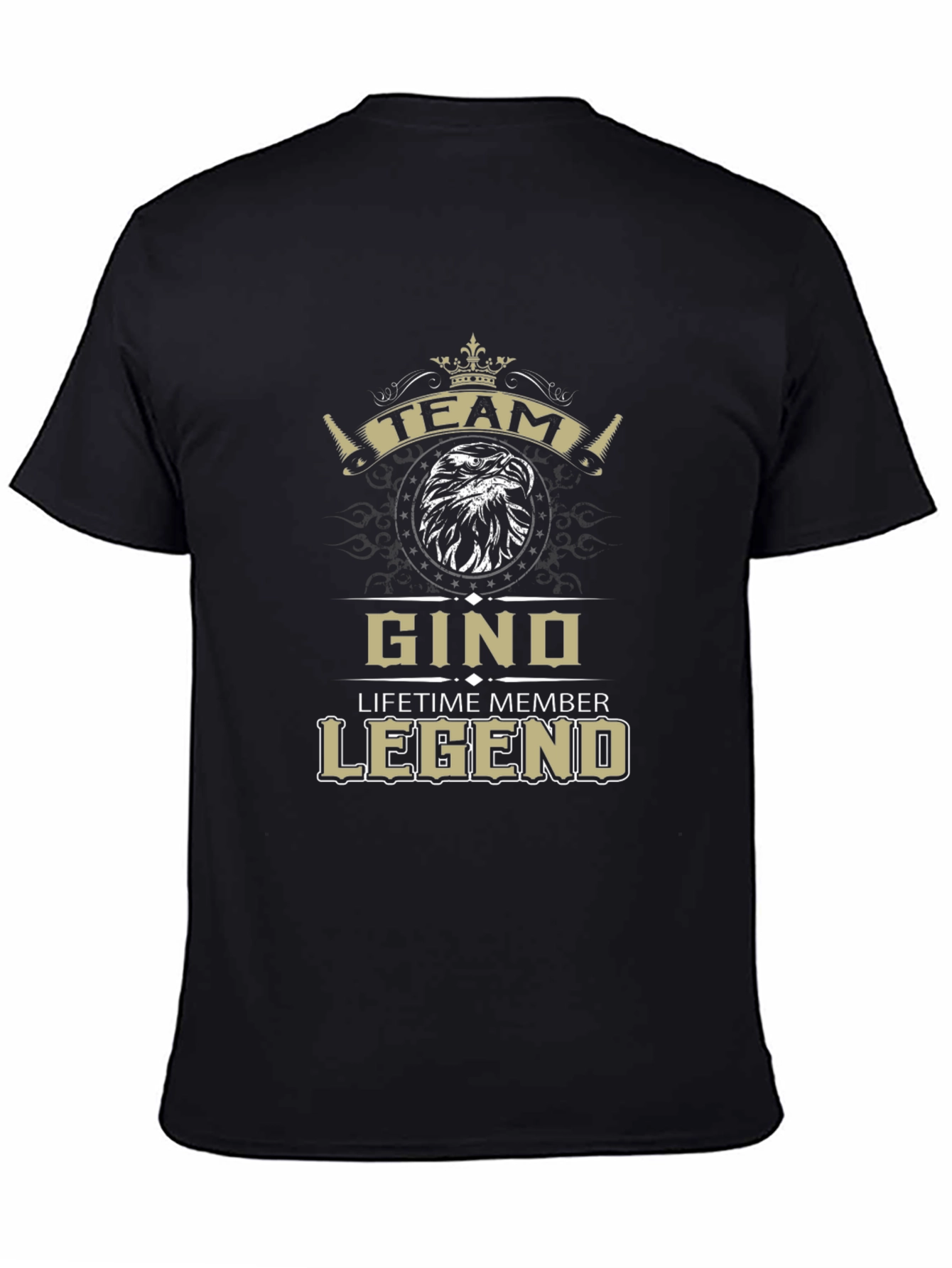 Team Gino Legend Tee - Lifetime Member Graphic T-Shirt