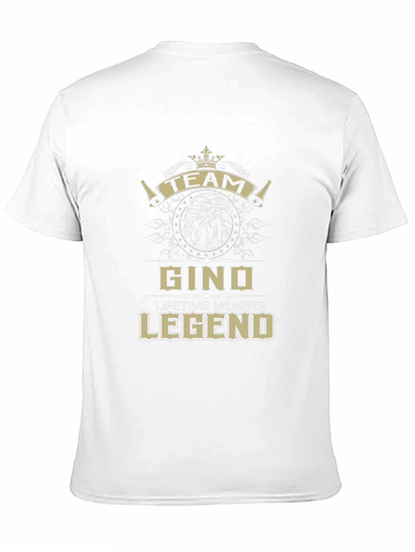 Team Gino Legend Tee - Lifetime Member Graphic T-Shirt