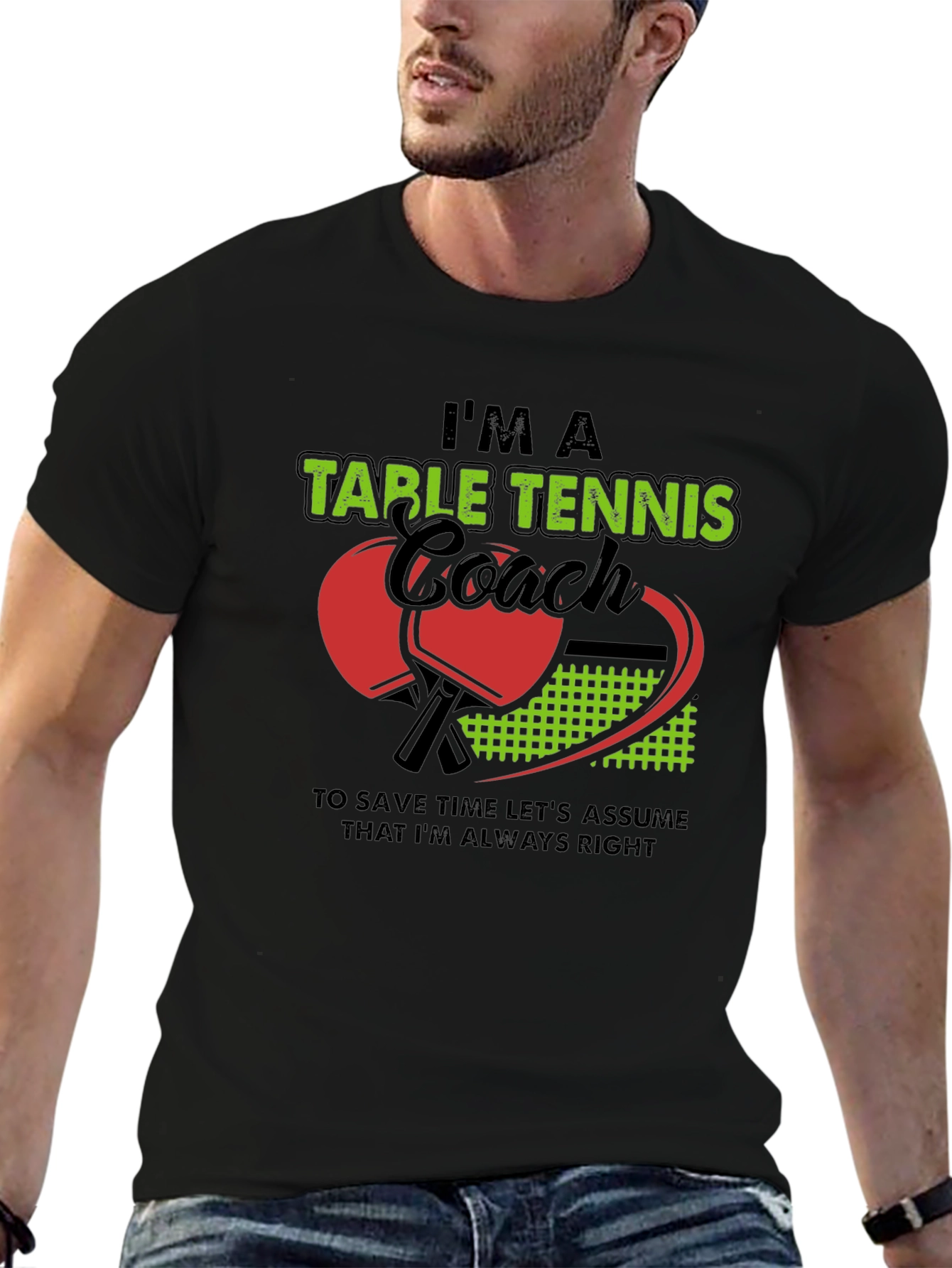 Im A Table Tennis Coach T-Shirt