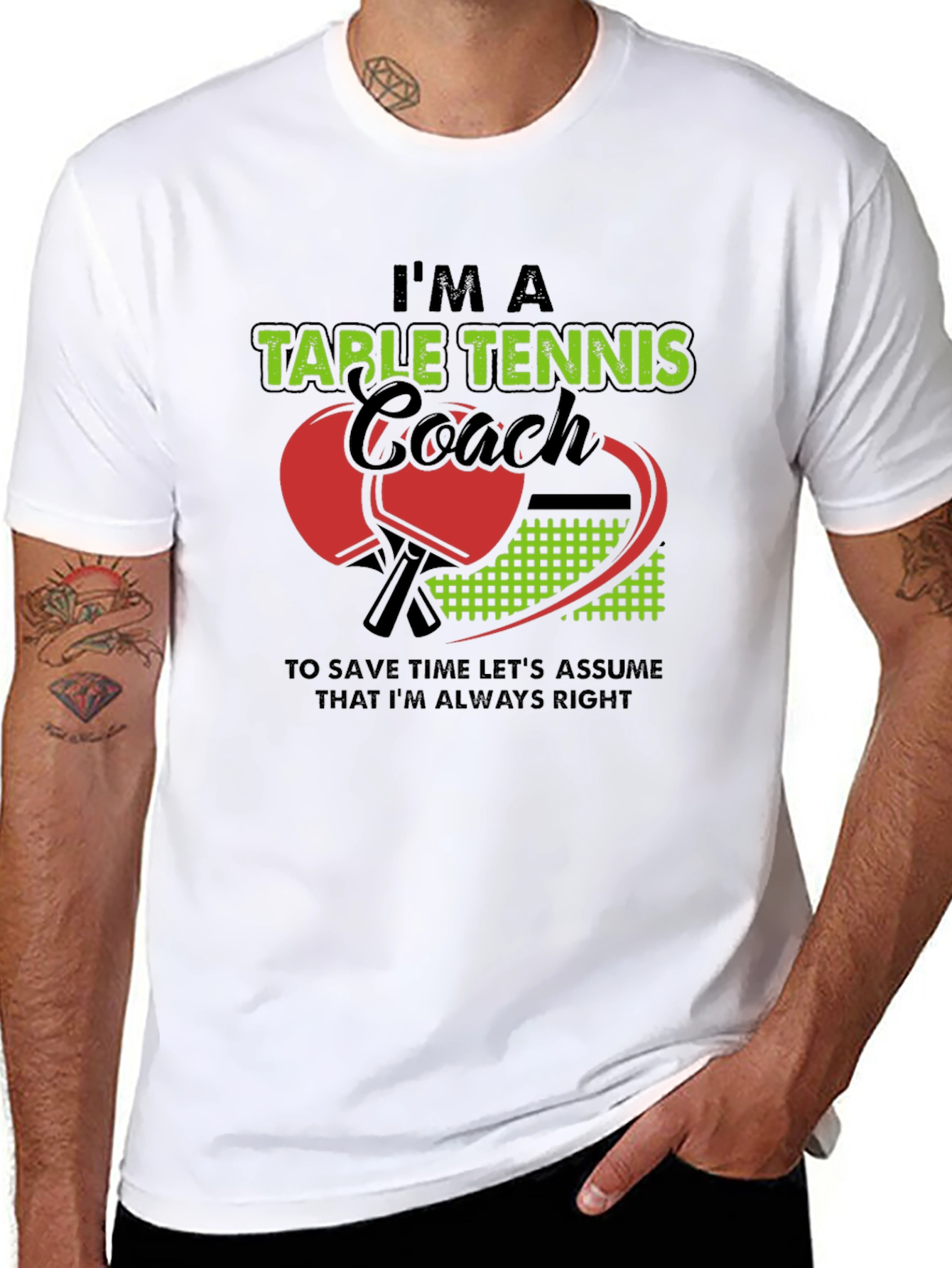 Im A Table Tennis Coach T-Shirt