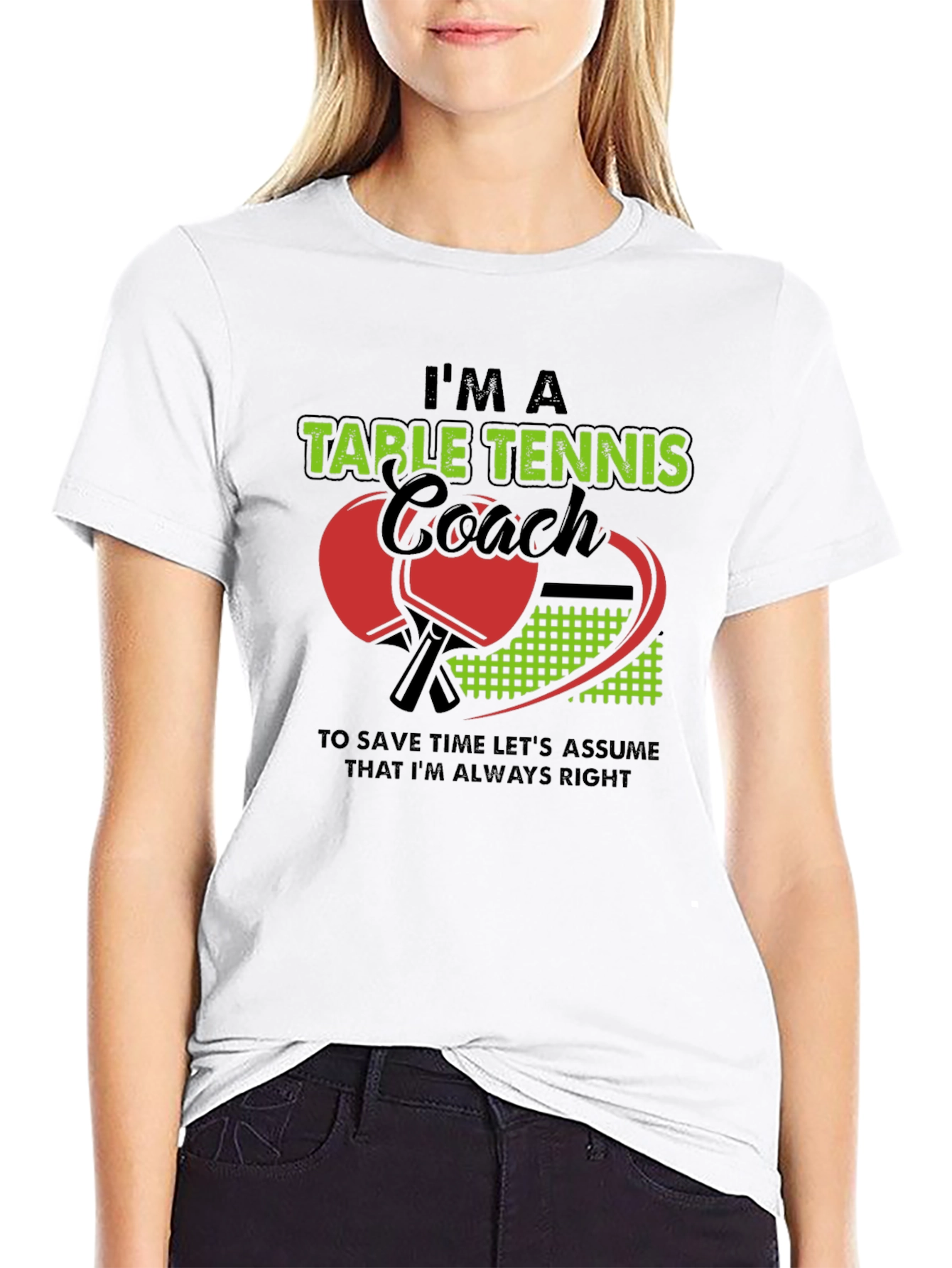 Im A Table Tennis Coach T-Shirt