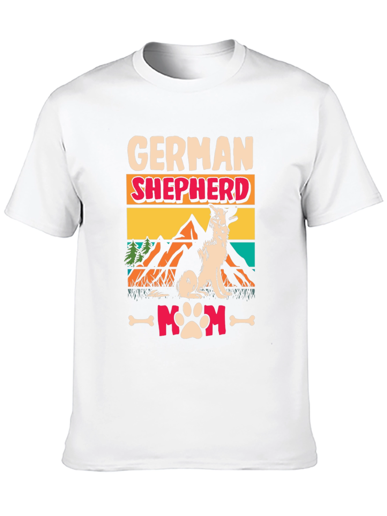 German Shepherd Mom T-Shirt