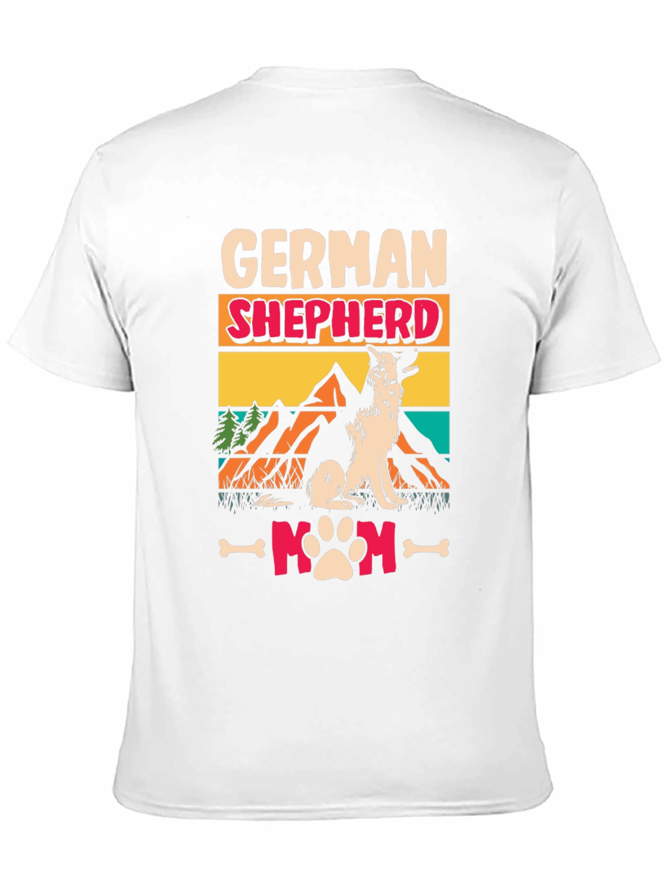 German Shepherd Mom T-Shirt