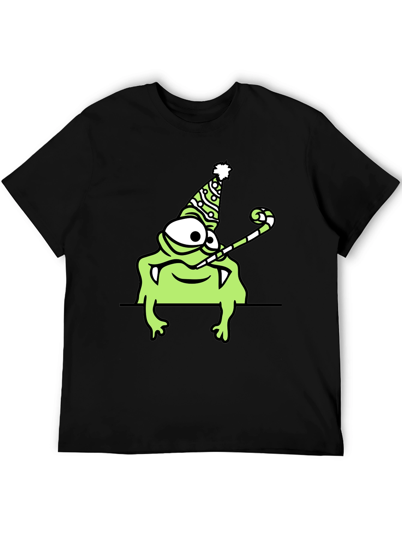 Party Monster Graphic Tee - Fun and Unique
