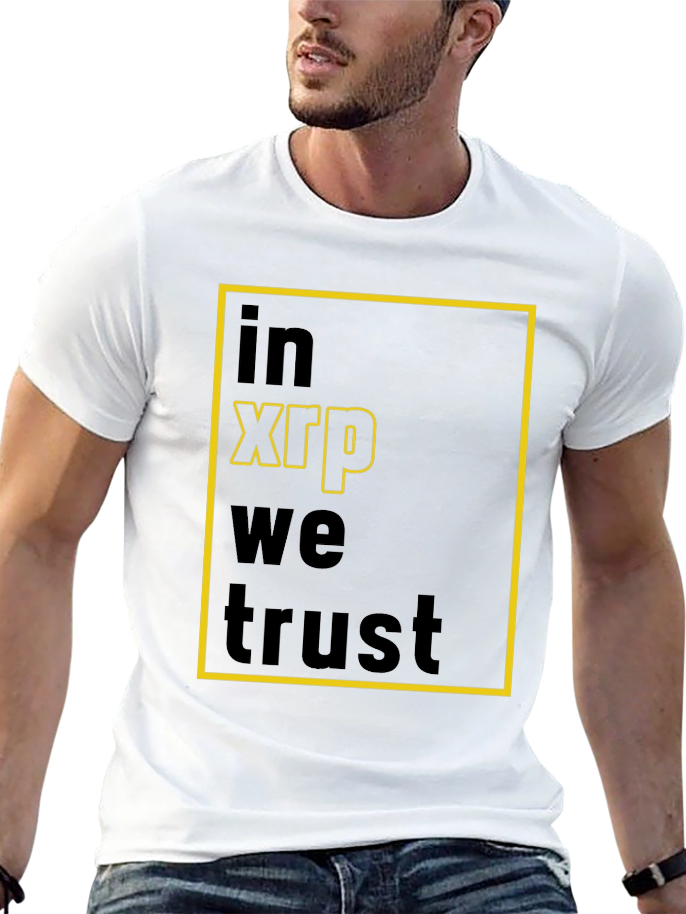 In XRP We Trust Black T-Shirt