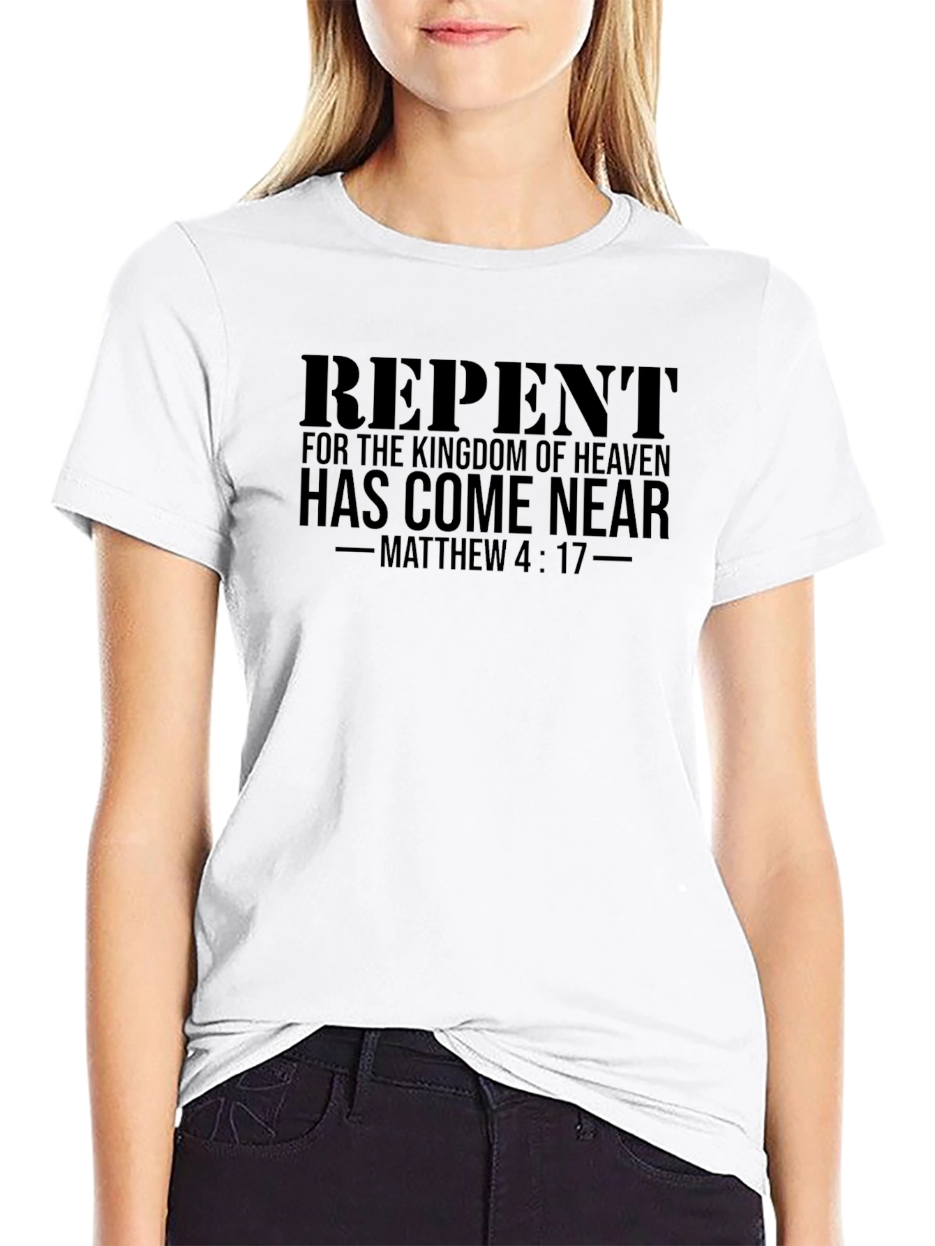 Repent Matthew 4:17 T-Shirt