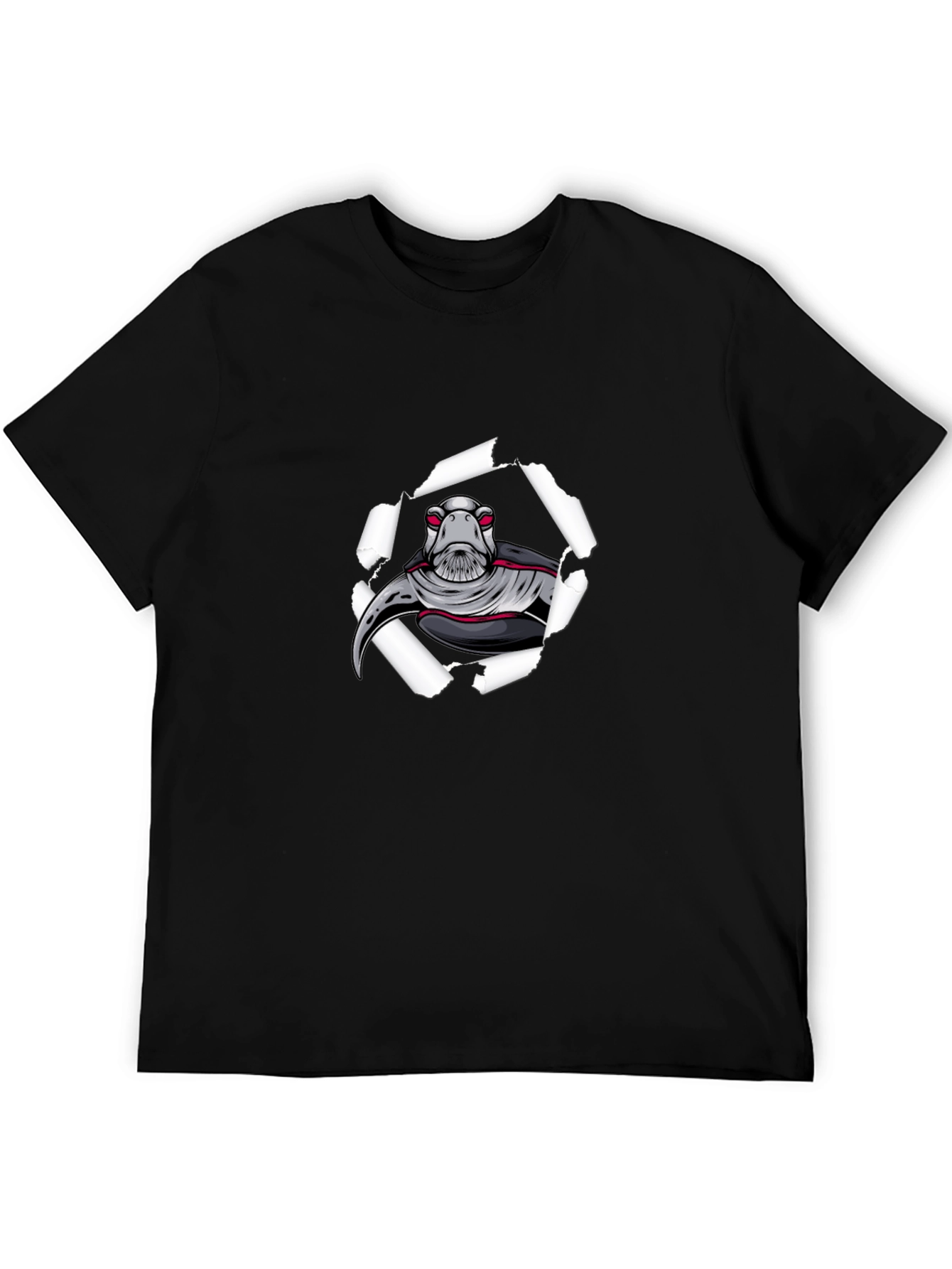 Sci-Fi Turtle Graphic Tee - Unique Design