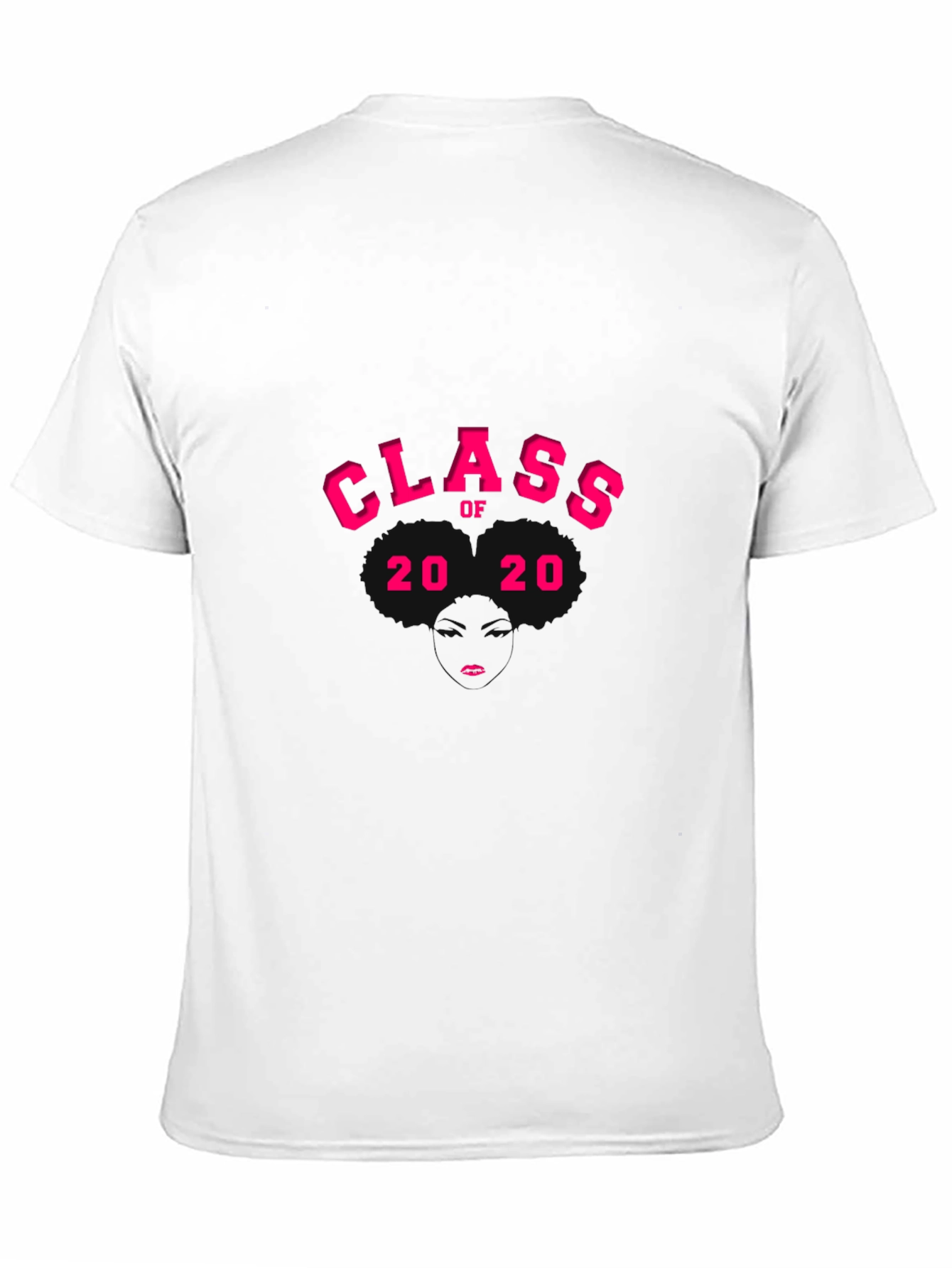 Class of 2020 T-Shirt - Pink Graphic Tee