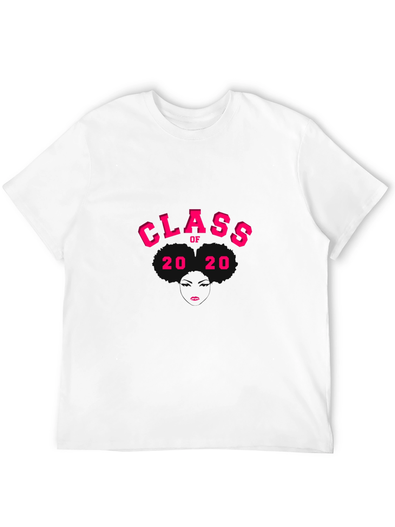 Class of 2020 T-Shirt - Pink Graphic Tee