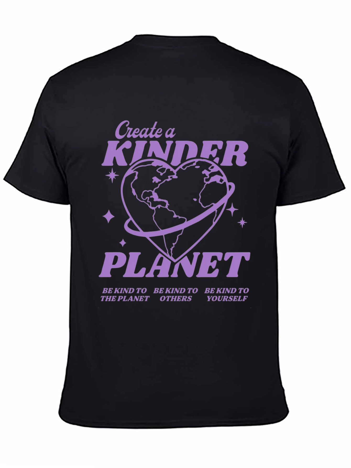 Kind Planet Graphic Tee - Black
