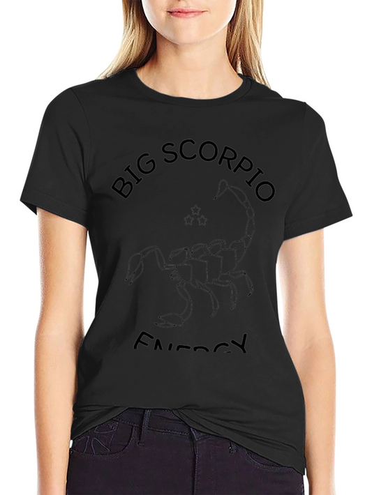 Big Scorpio Energy Graphic Tee - Zodiac T-Shirt