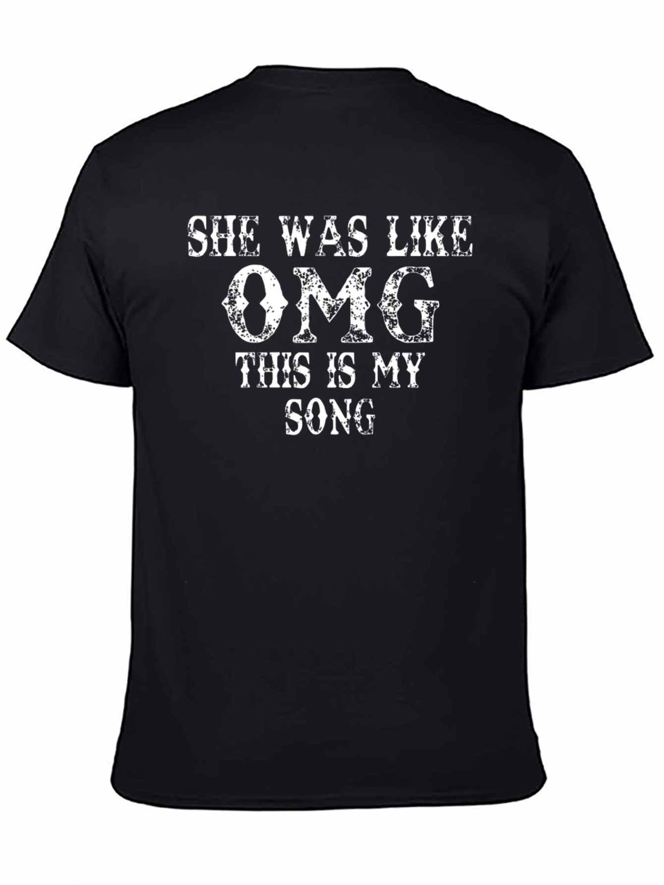 OMG This Is My Song Black T-Shirt