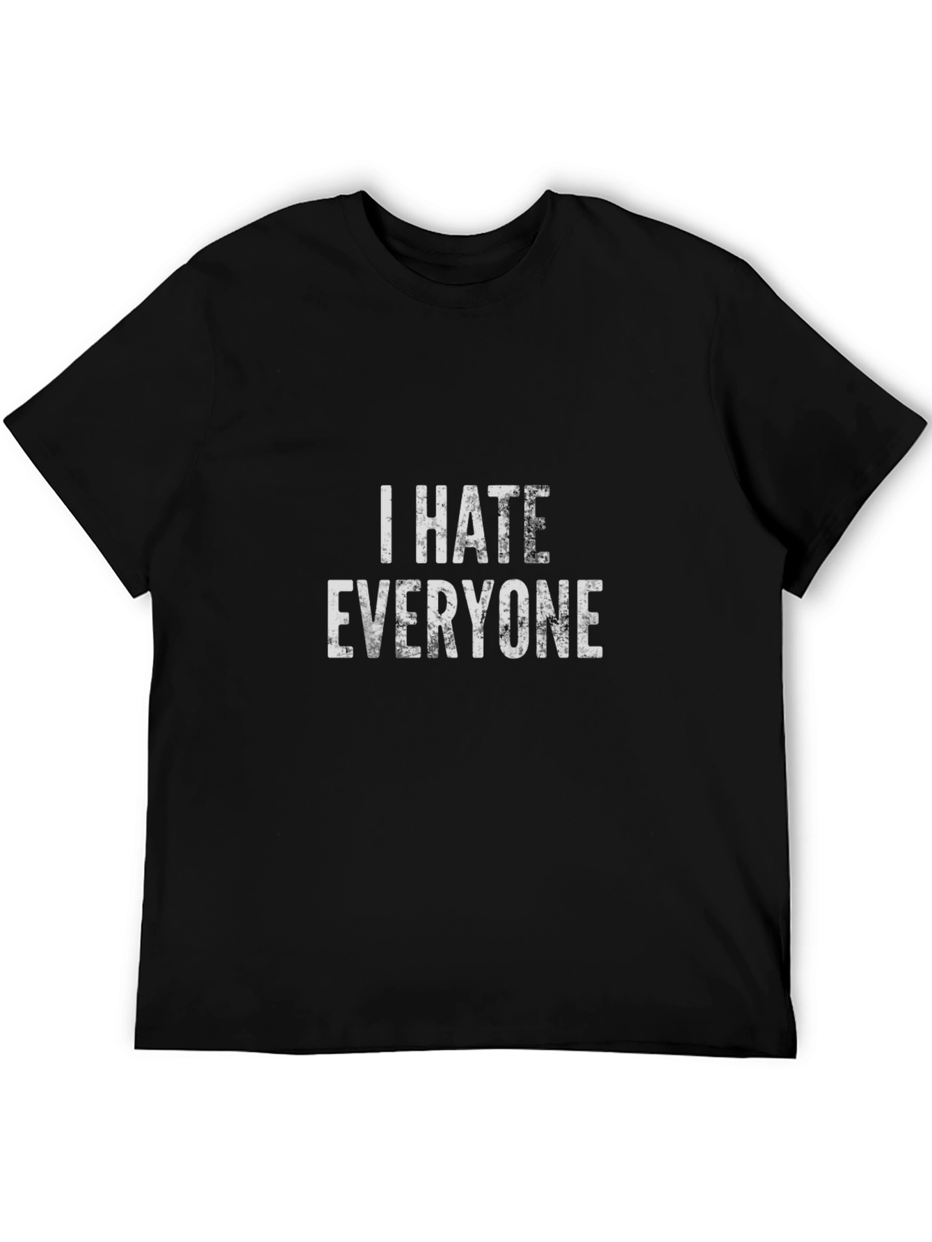 I Hate Everyone Graphic Tee - Bold Statement Shirt
