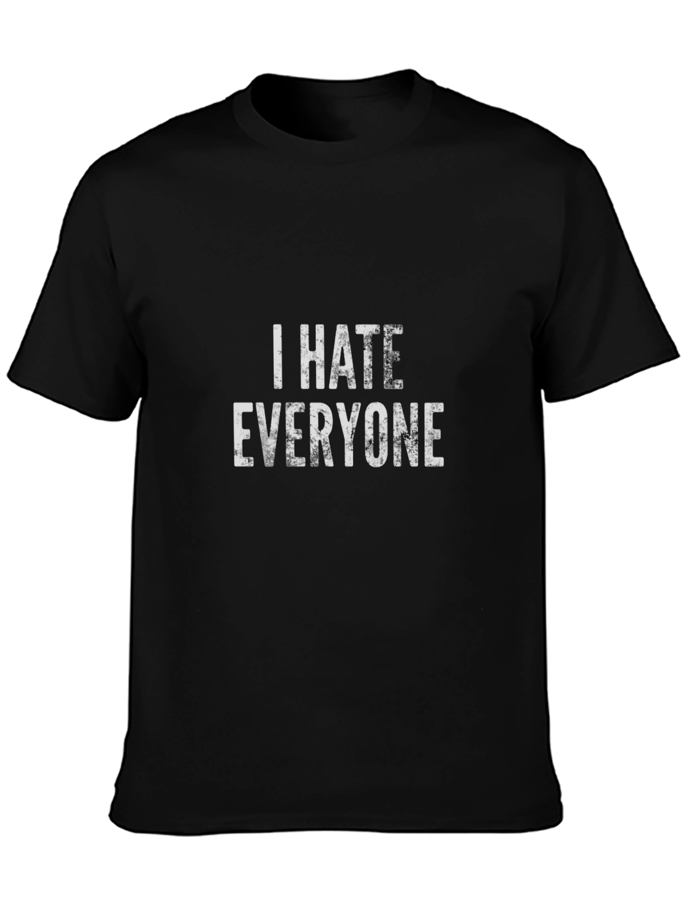 I Hate Everyone Graphic Tee - Bold Statement Shirt