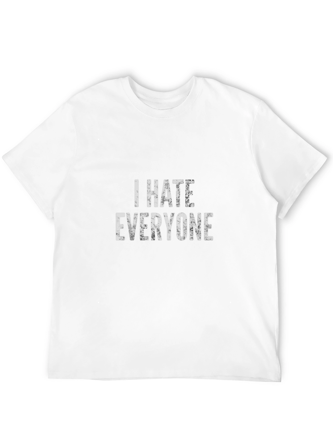 I Hate Everyone Graphic Tee - Bold Statement Shirt