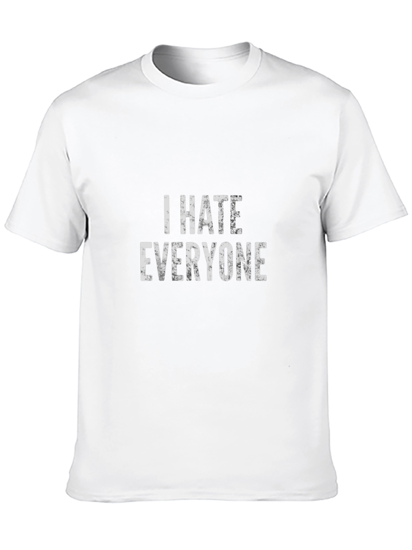 I Hate Everyone Graphic Tee - Bold Statement Shirt
