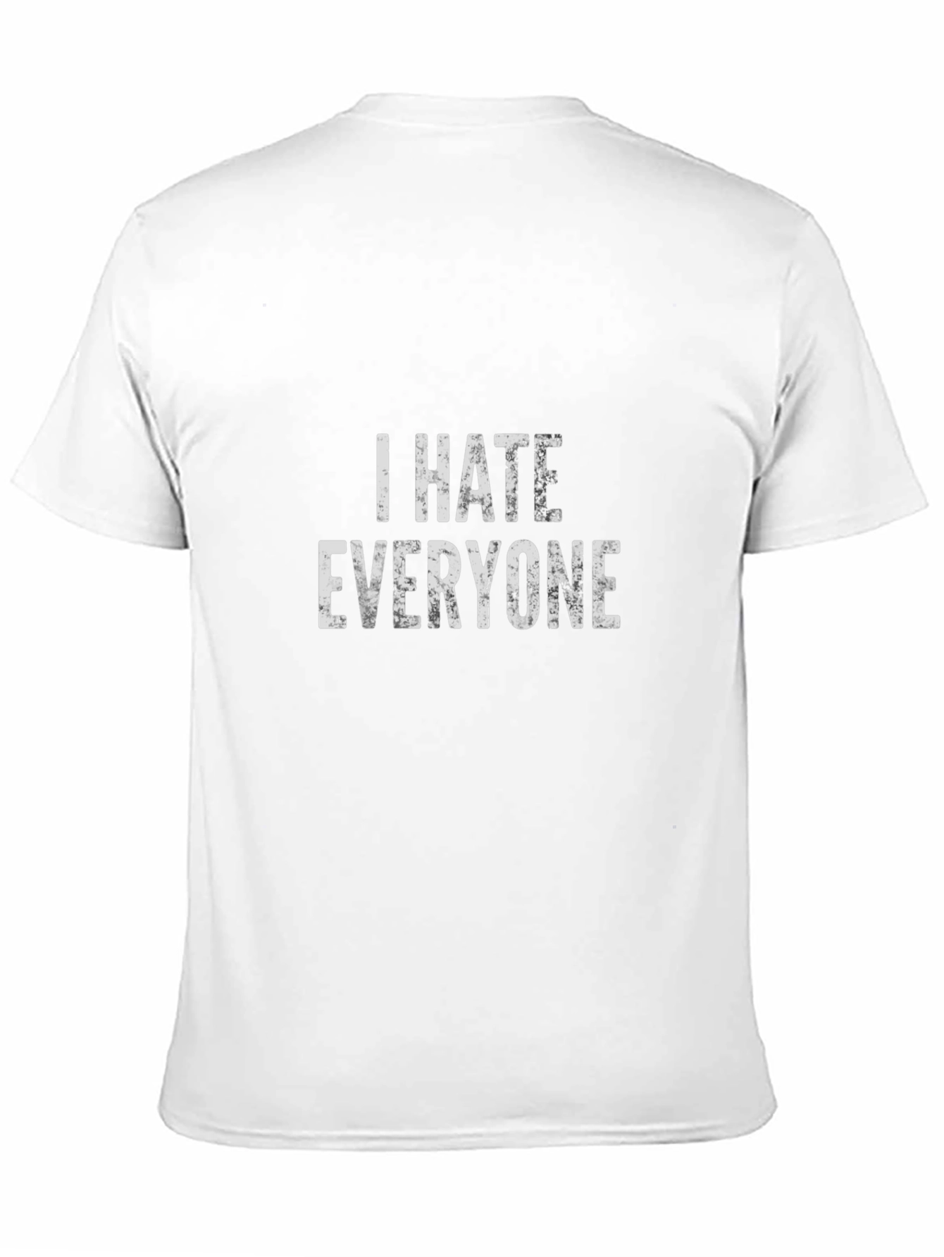 I Hate Everyone Graphic Tee - Bold Statement Shirt