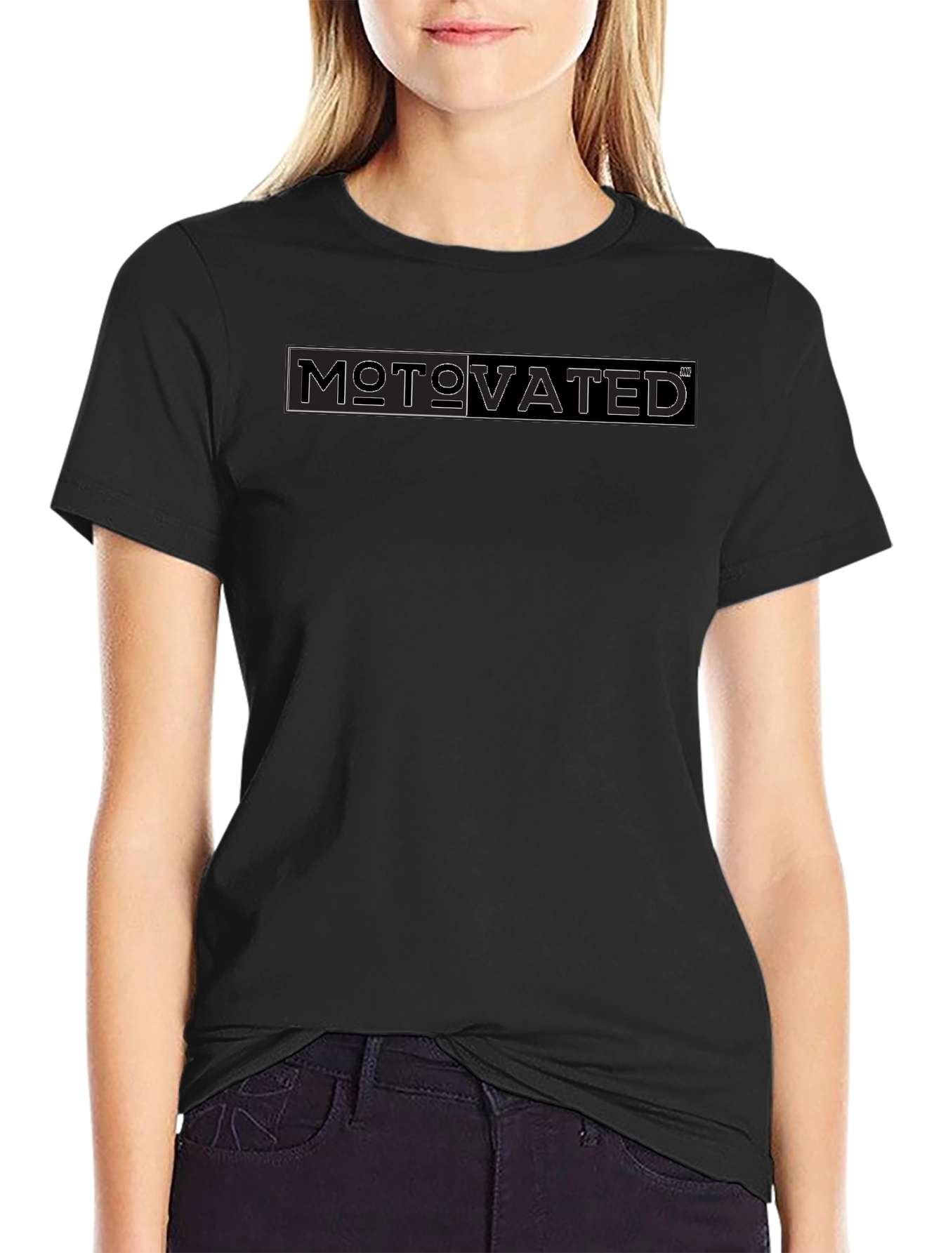 Motovated Black Graphic Tee