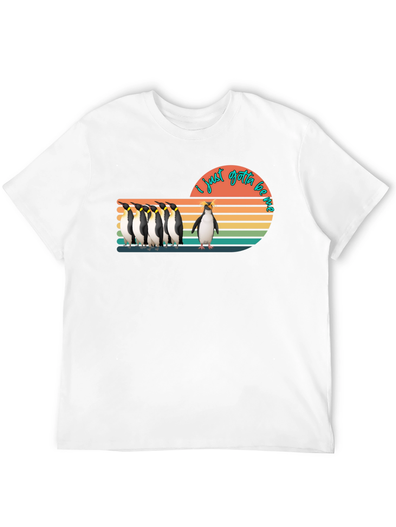 Penguin Gotta Be Me Graphic T-Shirt