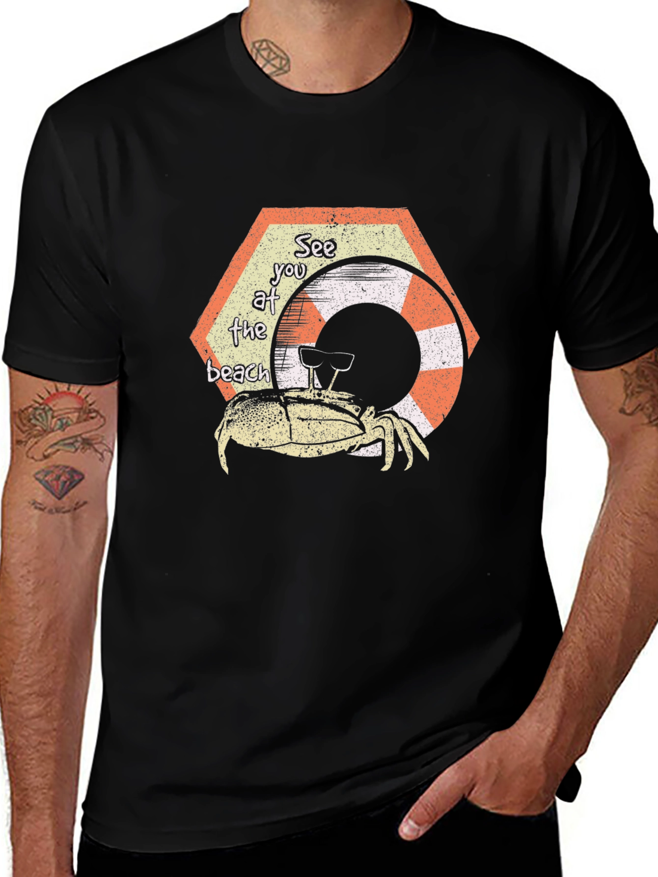 Cool Crab Beach T-Shirt