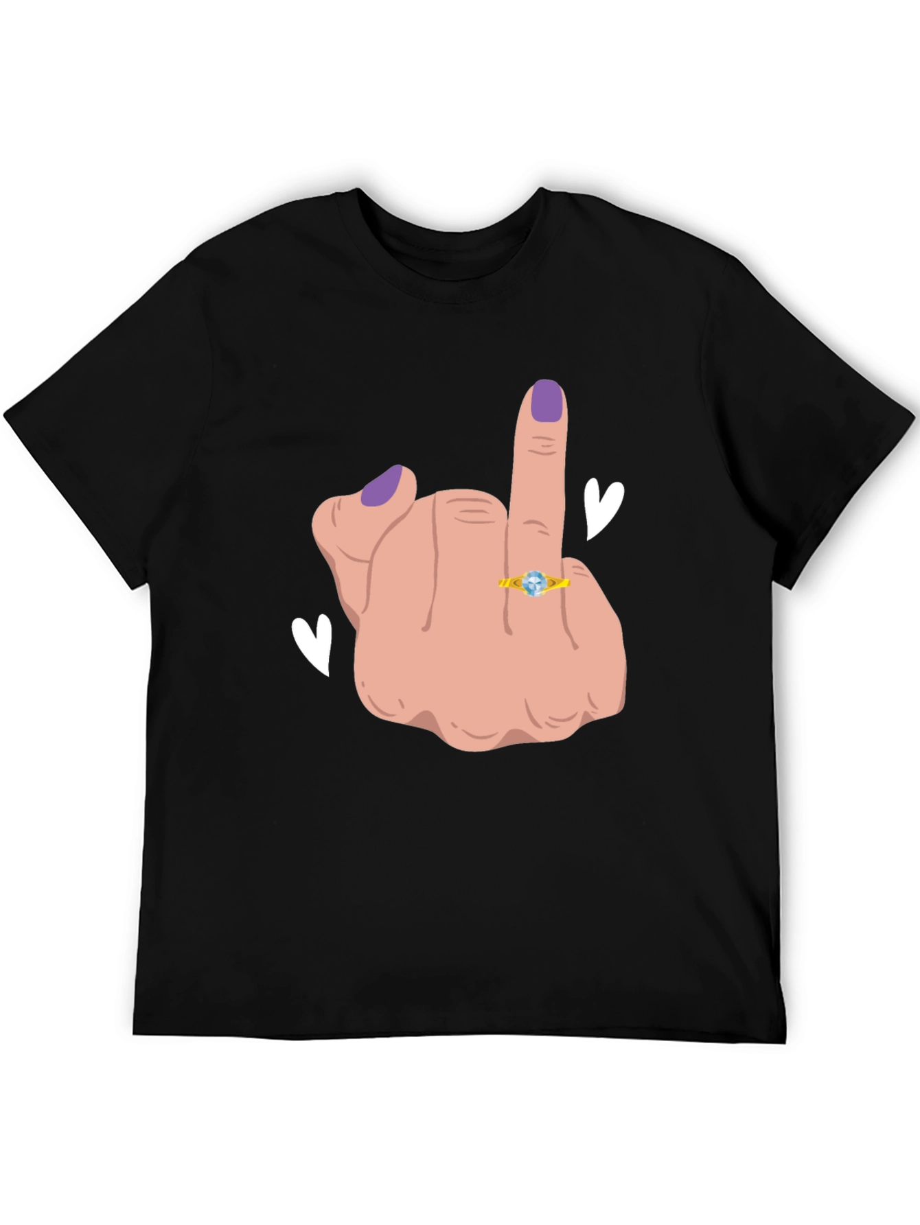 Funny Middle Finger T-Shirt