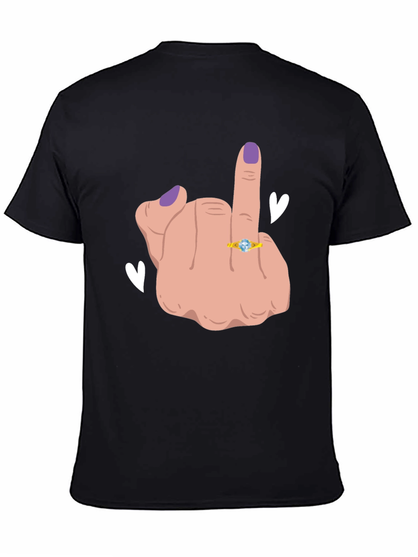 Funny Middle Finger T-Shirt