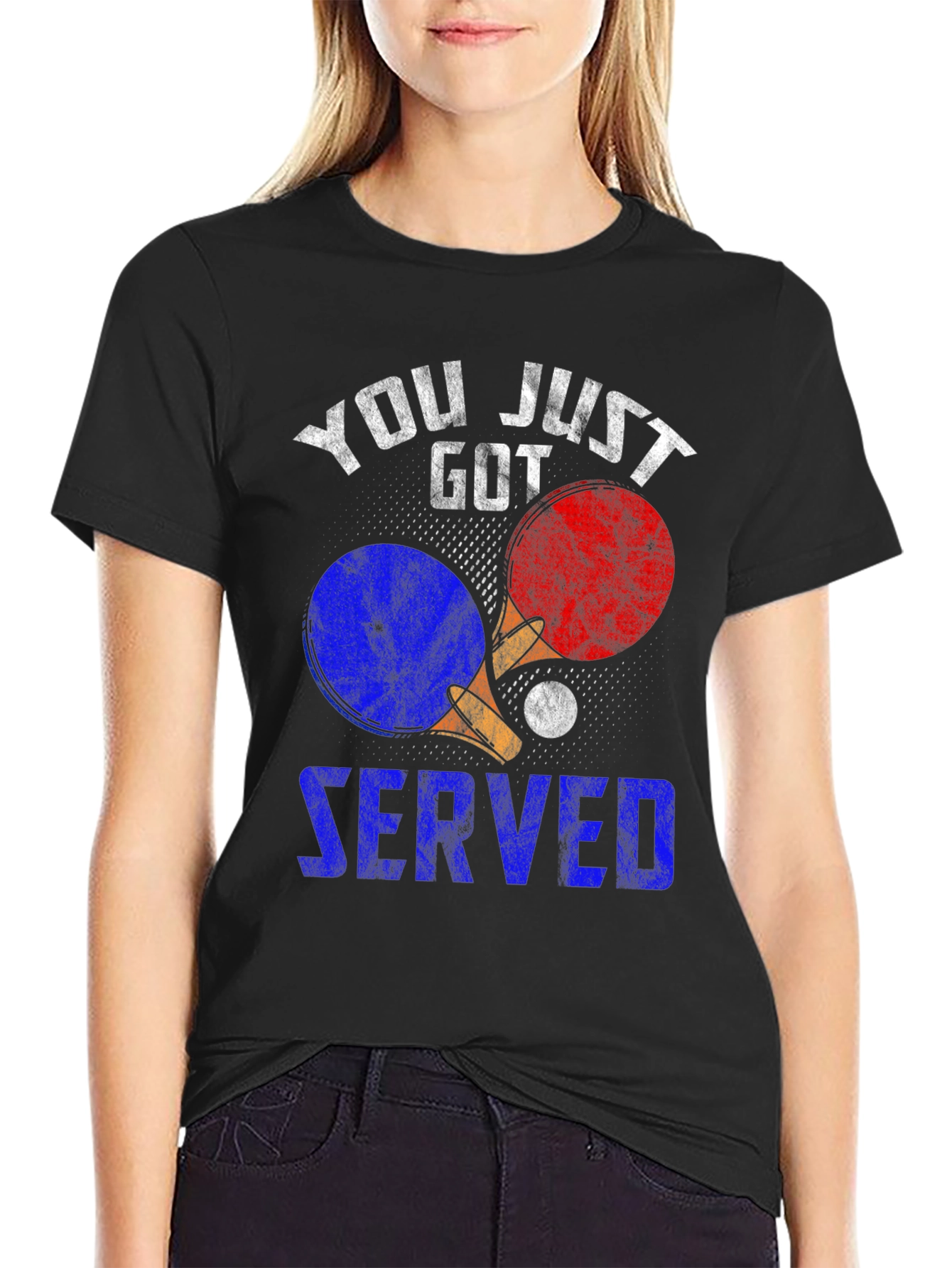 You Just Got Served Table Tennis T-Shirt