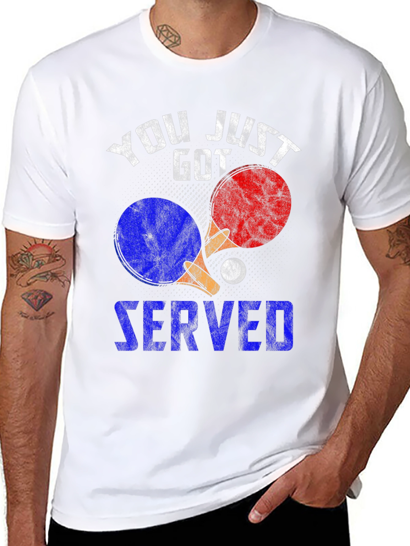 You Just Got Served Table Tennis T-Shirt