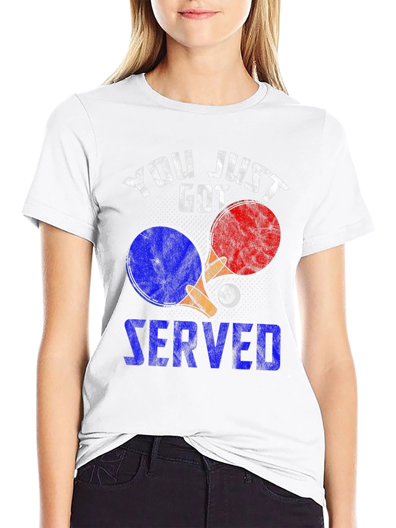 You Just Got Served Table Tennis T-Shirt
