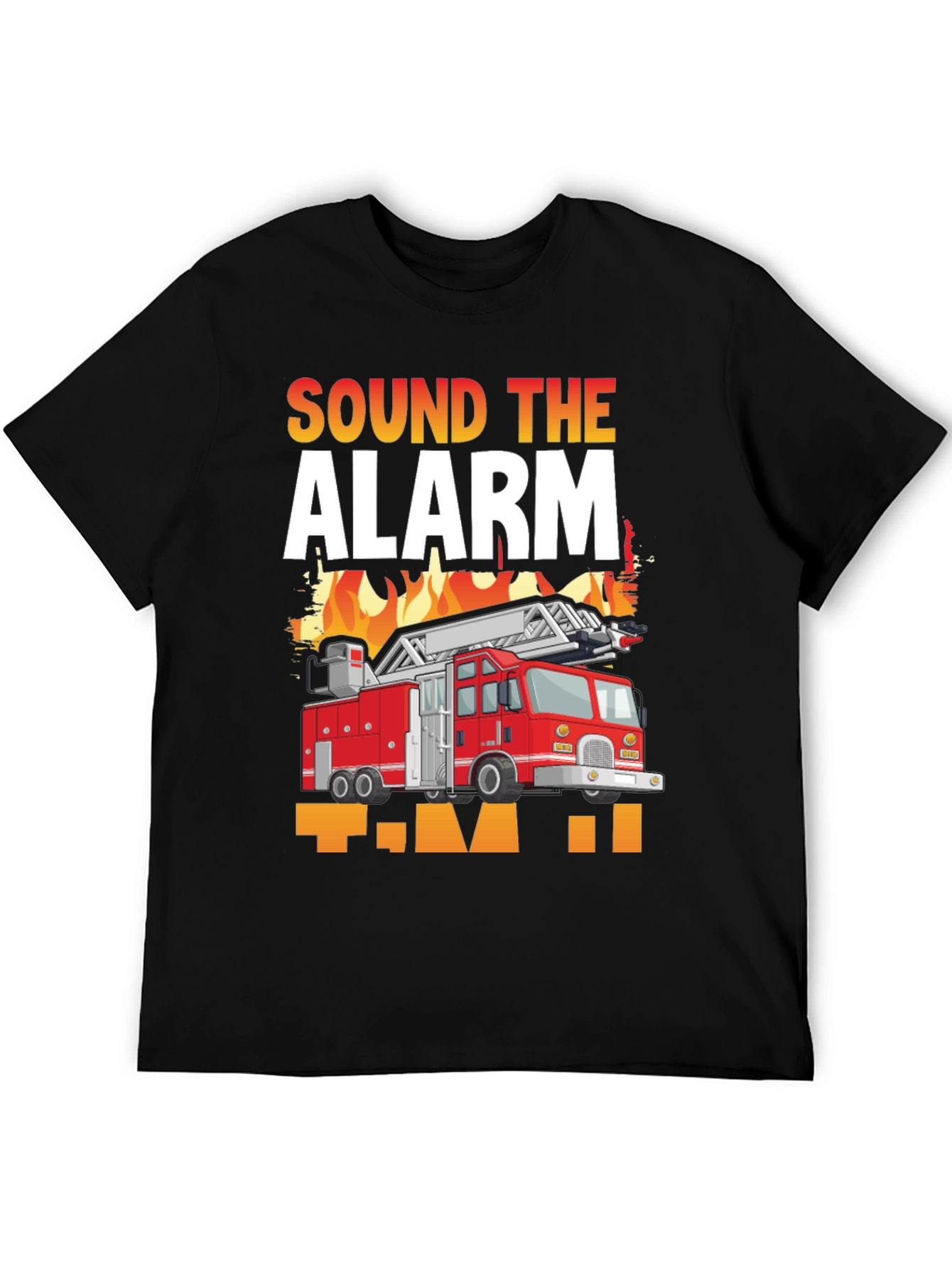 Sound the Alarm Firefighter T-Shirt