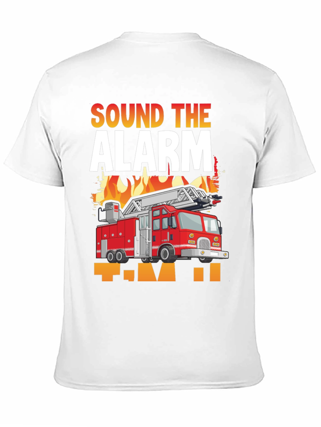 Sound the Alarm Firefighter T-Shirt