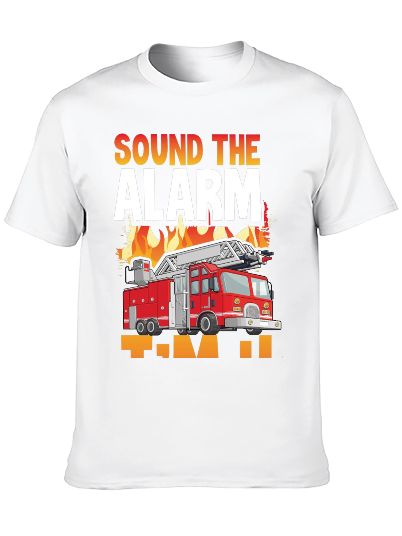 Sound the Alarm Firefighter T-Shirt