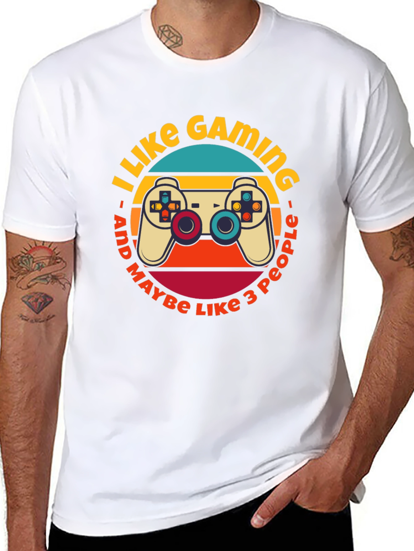 I Like Gaming T-Shirt Funny Gamer Tee