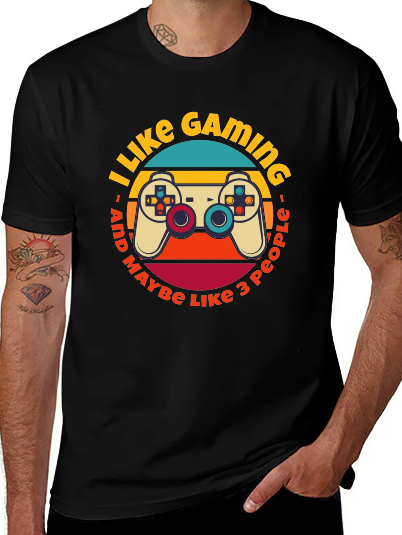 I Like Gaming T-Shirt Funny Gamer Tee